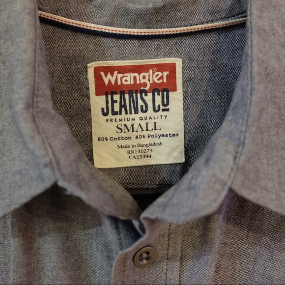 Wrangler Linen Polo - Picture 4 of 5